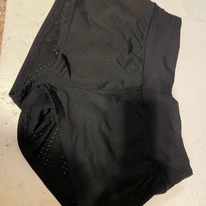 Lululemon Size 4 black shorts
